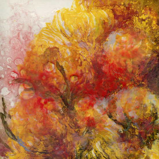 L'envolée IV (2025) - 20x20 cm