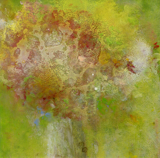 L'envolée V (2025) - 17x17cm