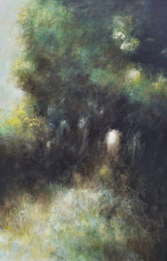 Le passage II  - acrylique sur panneau de bois - 40x60 cm