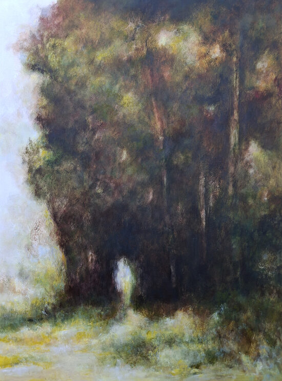 Le passage III - acrylique sur panneau de bois - 60x80 cm