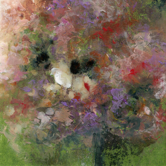 Les pensées (2025) - 20x20 cm